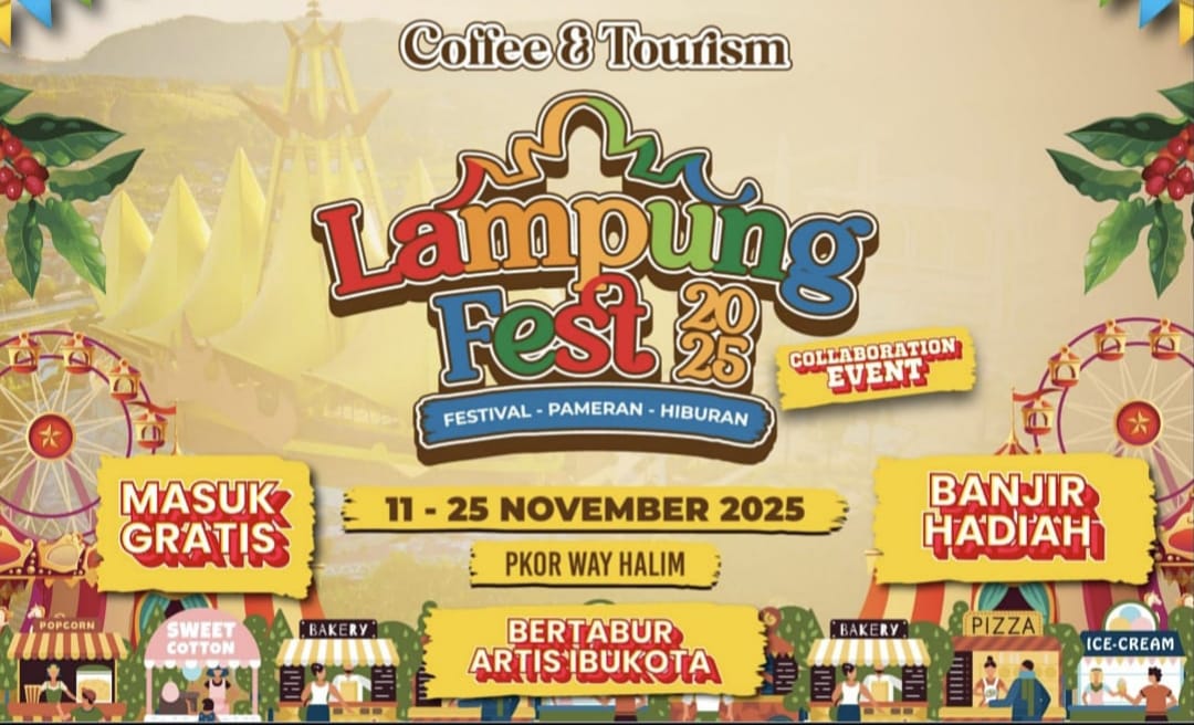 Bukan Hanya  Hiburan, Lampung Fest 2025 Berperan Perkuat Ekonomi Kreatif