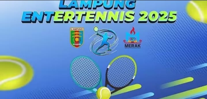Achmad Saefulloh Buka Kejuaraan Lampung Entertennis 2025