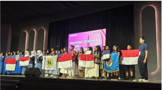 Tim SMAN 2 Palangka Raya Raih Emas di ISIF 2025 Berkat Riset Daun Hoya