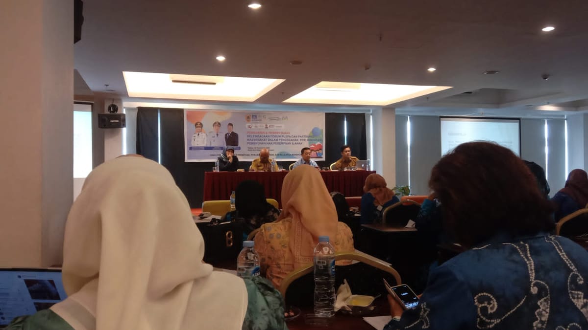 Kolaborasi Dengan Dinas P3AKB Forum Puspa KalSel Perkuat Kelembagaan