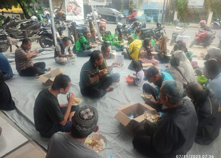 Rumah Zakat Kalsel Kembali Gelar Sarapan Gratis Pada Jum'at Penuh Berkah