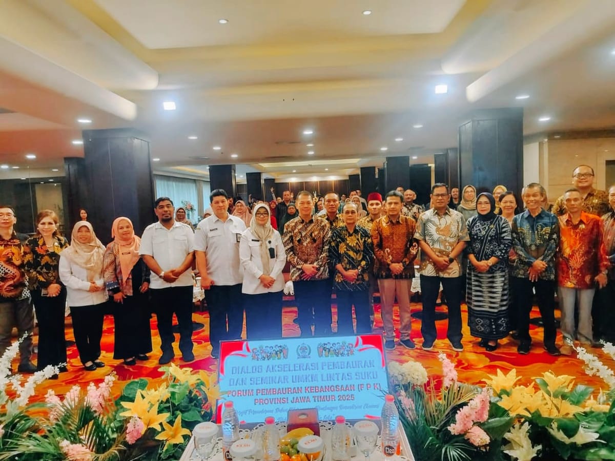 FPK Jawa Timur Gelar Dialog Akselerasi UMKM Lintas Suku, Menjaga Persatuan, Kemandirian Ekonomi Menuju Indonesia Emas 2025