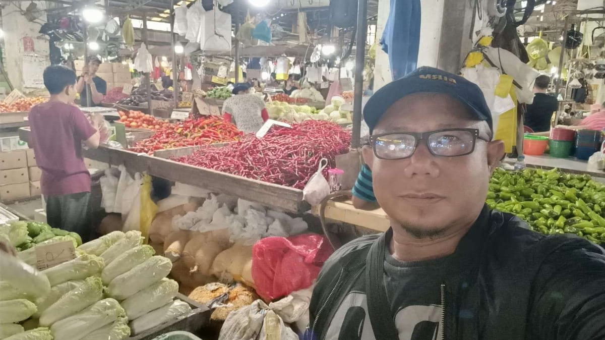Harga Pangan di Pasar Flamboyan Pontianak Terpantau Stabil
