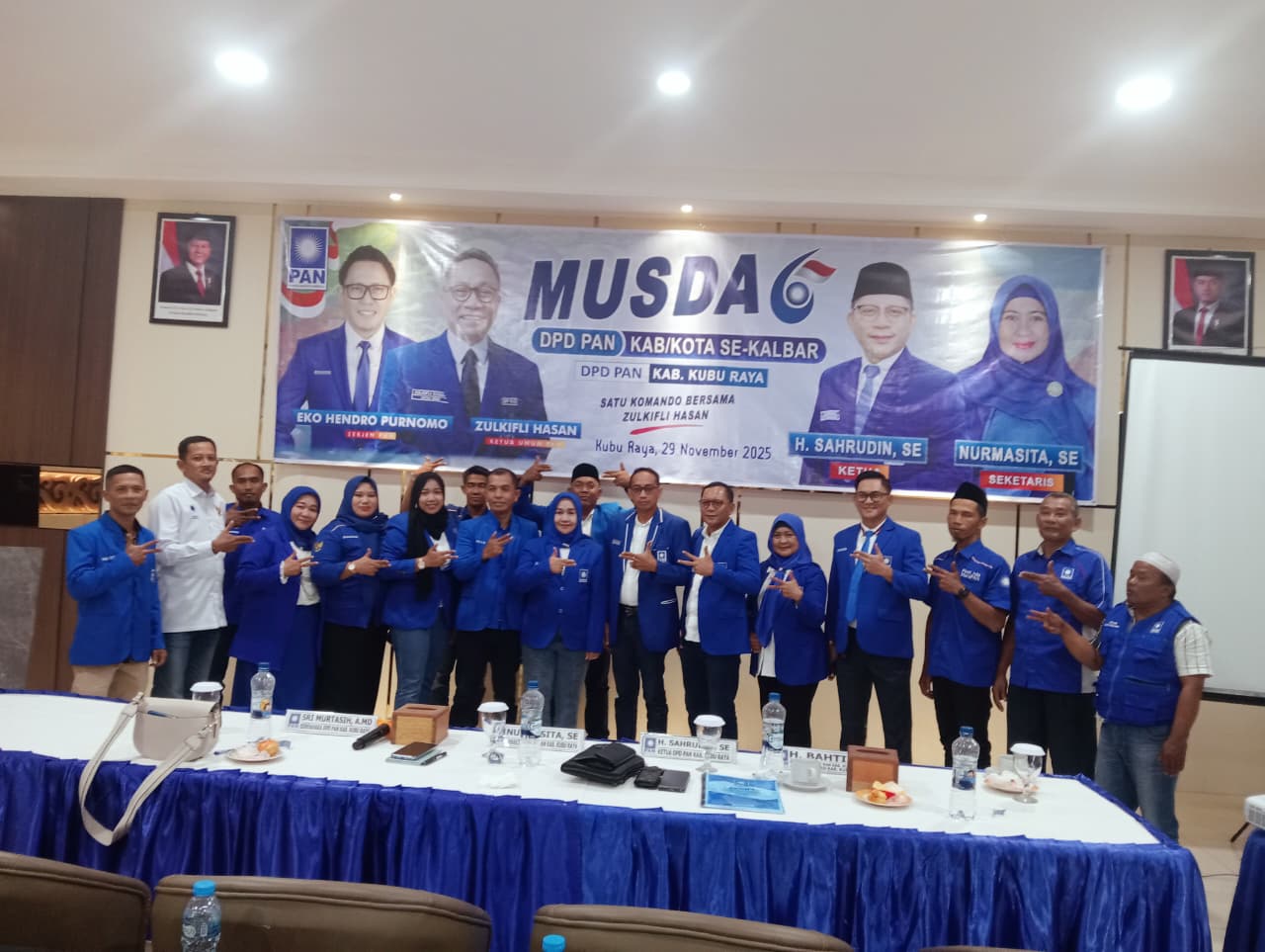 Mesin PAN Kubu Raya Mulai menderu: Musda ke-6 Teguhkan Langkah Menuju Kemenangan