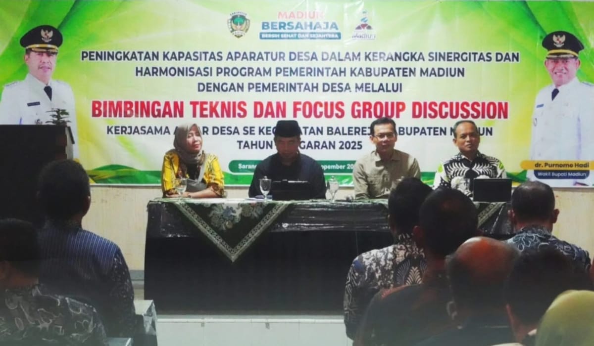 Pemkab Madiun Bangun Sinergitas dan Harmonisasi  dengan Pemdes