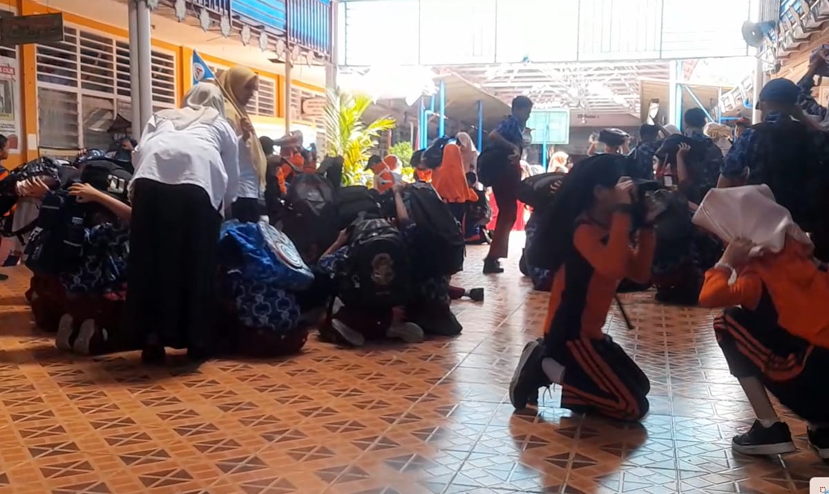 Kota Padang Latihan Massal, Bentuk Kesiapsiagaan Hadapi Bencana Tsunami