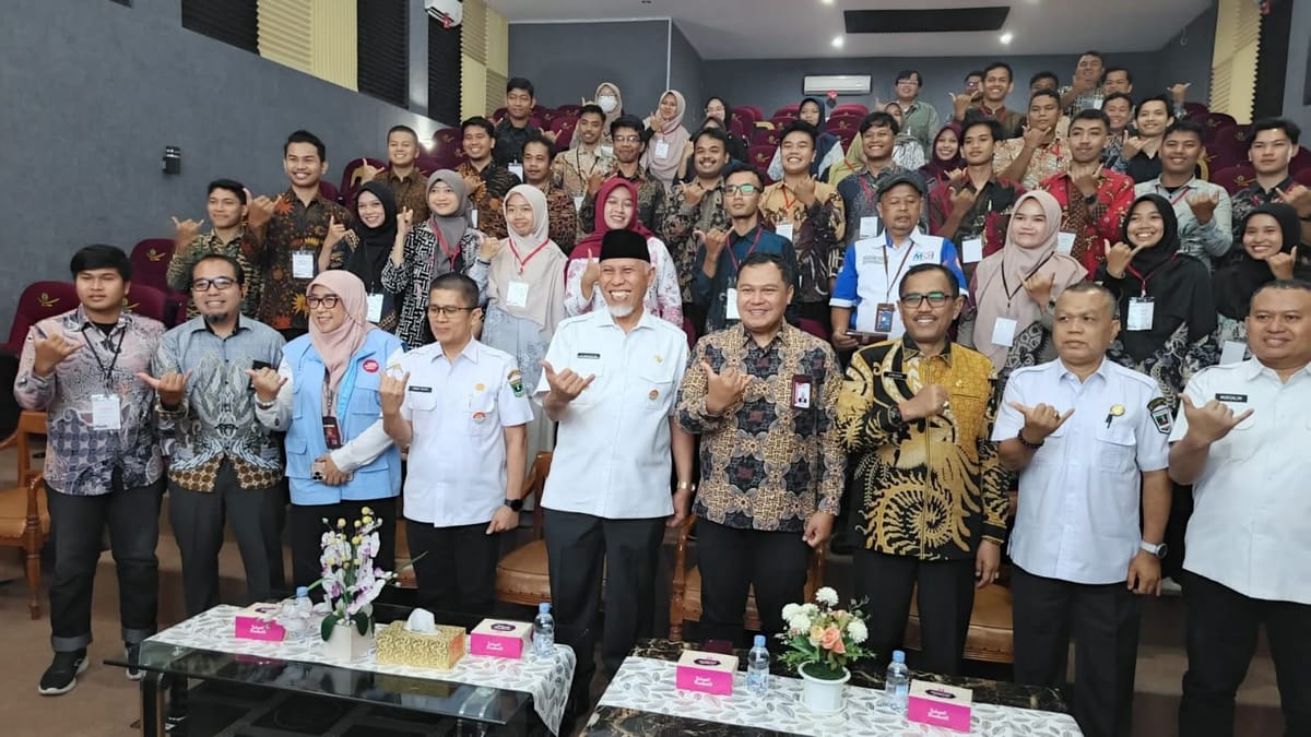 Gubernur Mahyeldi: Pemuda Sumbar Harus Jadi Pelopor Indonesia Bebas Korupsi