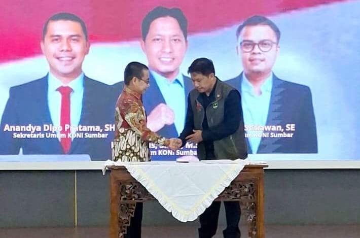 MoU KONI dan KI Sumbar, Dorong Transparansi Bidang Olahraga