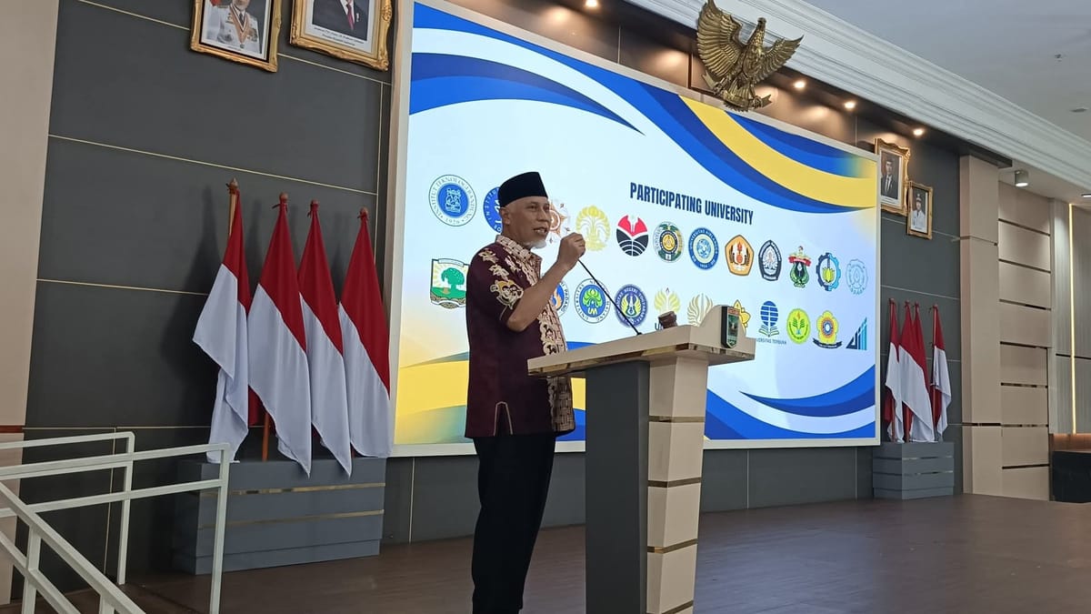 Gubernur Sumbar Mahyeldi Ajak Perguruan Tinggi Perkuat Sinergi untuk Kemajuan Bangsa