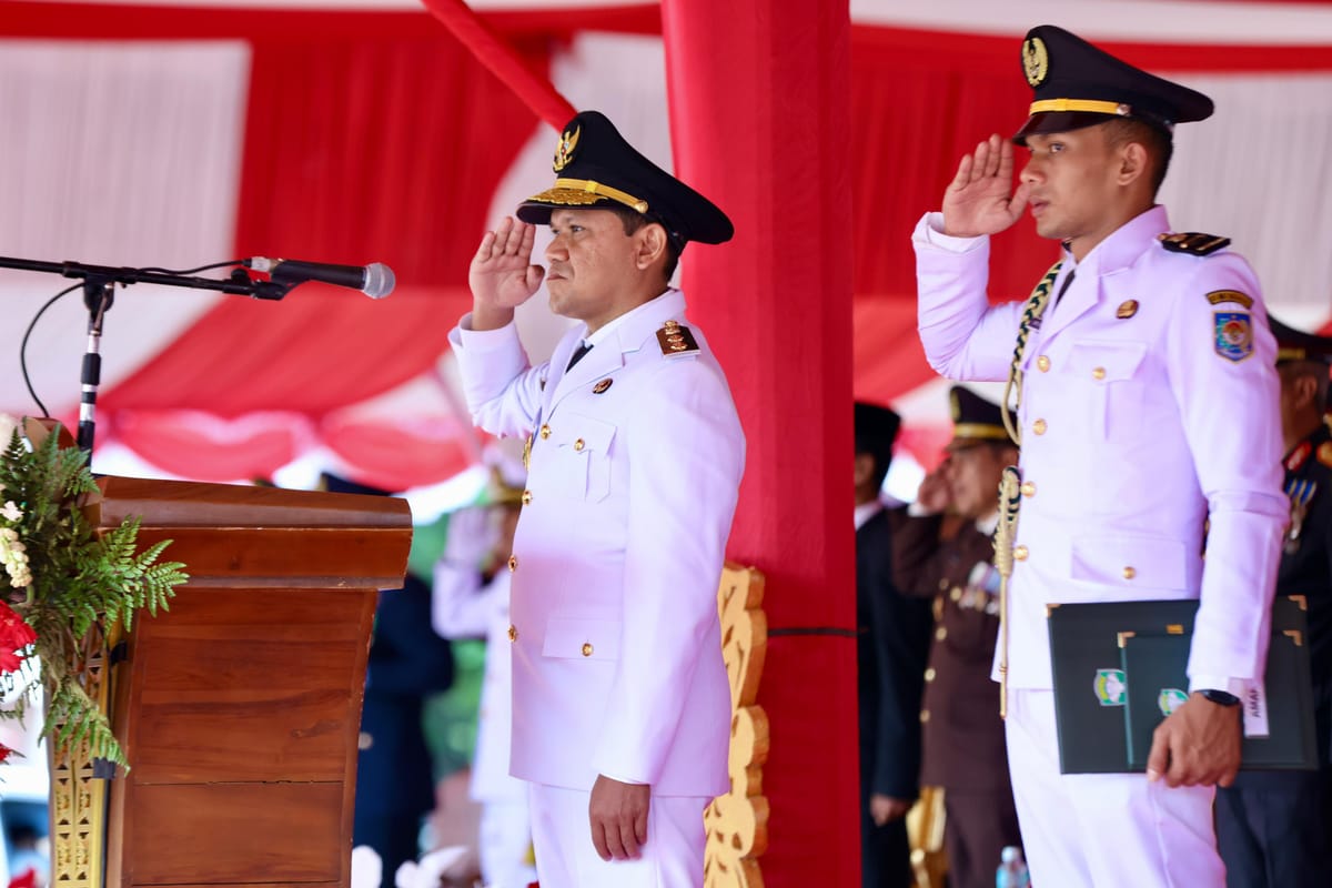Wagub Aceh Pimpin Upacara Hari Pahlawan 2025 di Lapangan Blang Padang