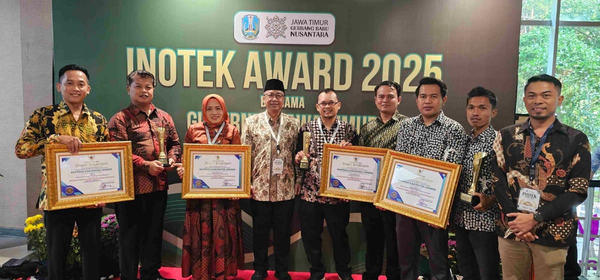 Pemkab Jember Terima Penghargaan Inotek Award Dan Anugerah Cita Negeri 2025