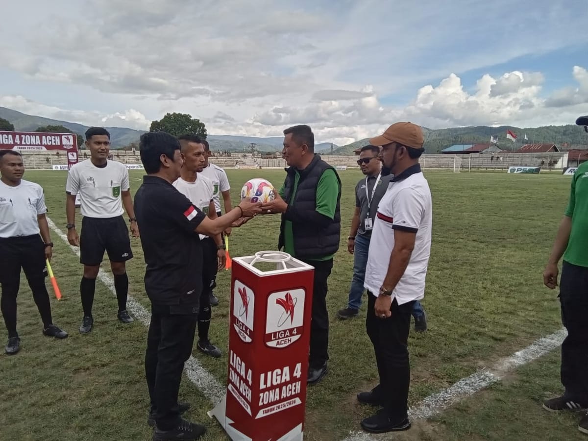 Dibuka Bupati Gayo Lues, Liga4 Aceh Grup A 2025/26 Resmi Dimulai