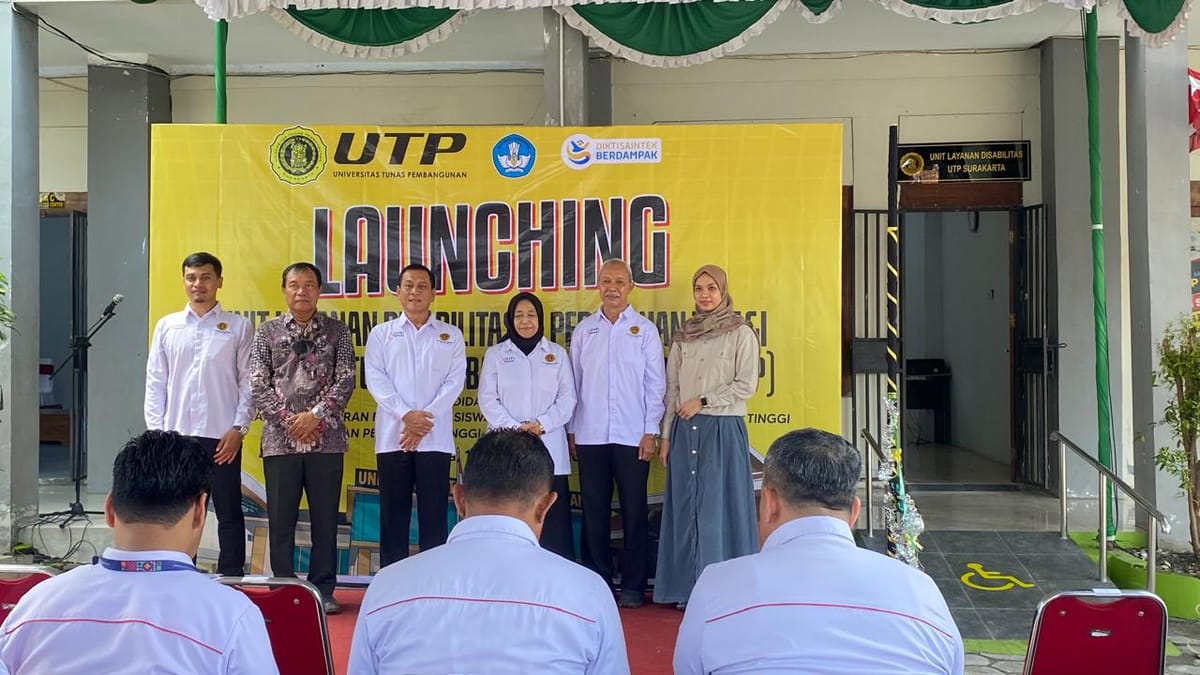Kampus Ramah Disabilitas Di Wujudkan di UTP Surakarta