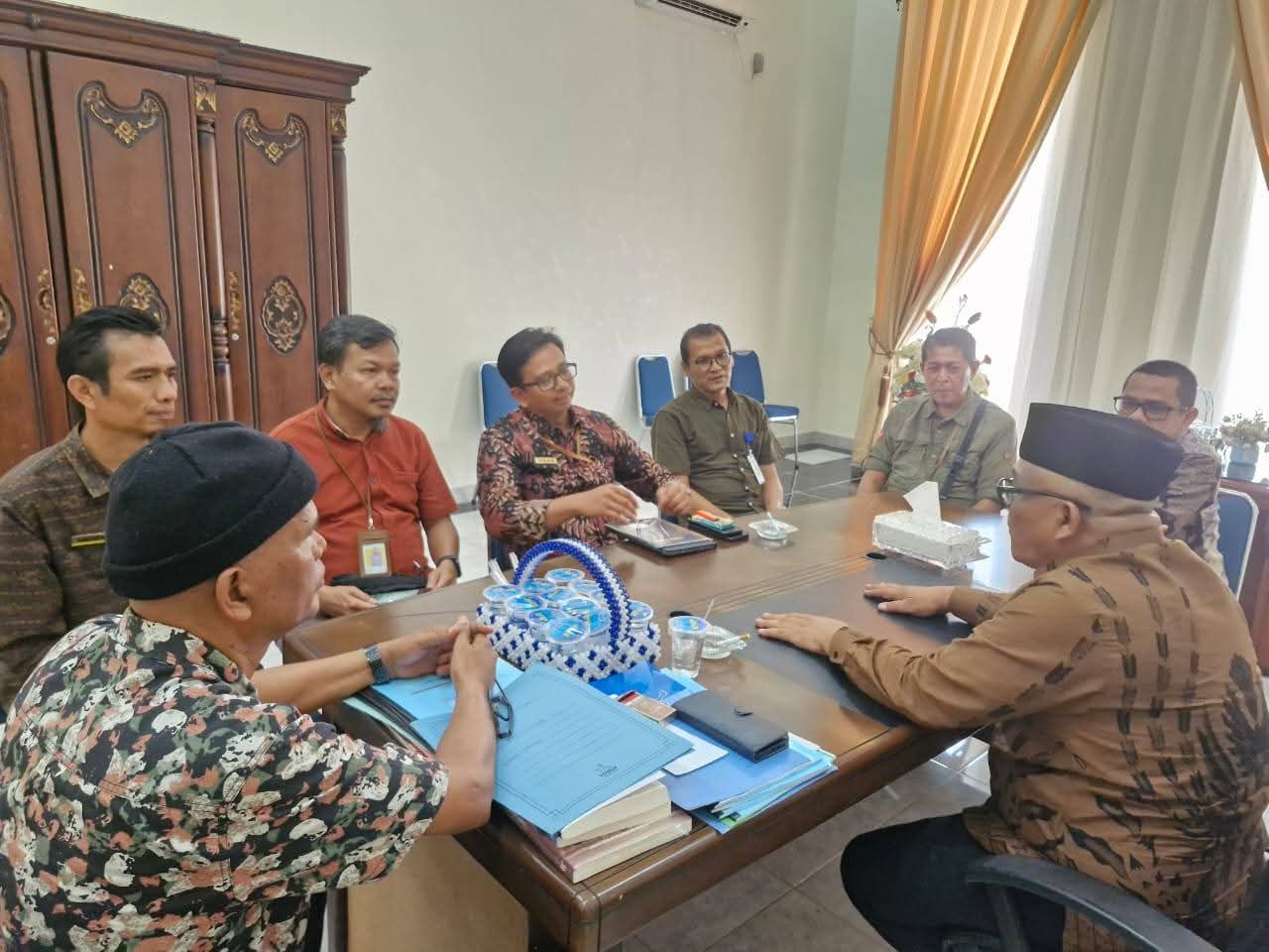 Bupati Yulianto Terima Kunjungan KPP Pratama Bukittinggi, Bahas Optimalisasi Penerimaan Pajak dan Pembangunan Kantor Baru