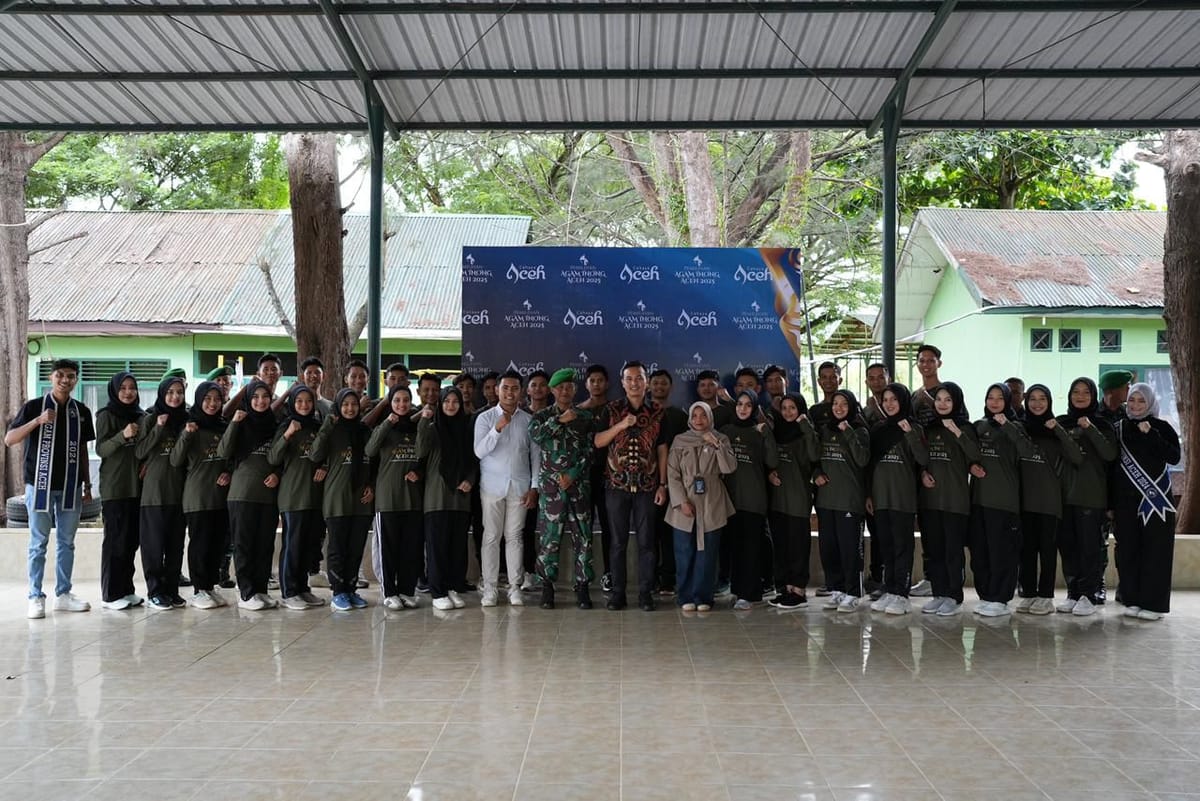 Pra-Karantina Agam Inong Aceh, Dua Hari Ditempa Karakter di Rindam IM Mata Ie