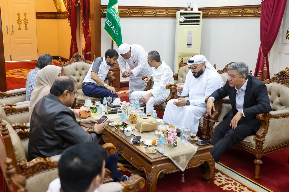 Bahas Umrah Langsung via SIM, Gubernur Mualem Fasilitasi Pertemuan SAM Airlines dengan KATUHA