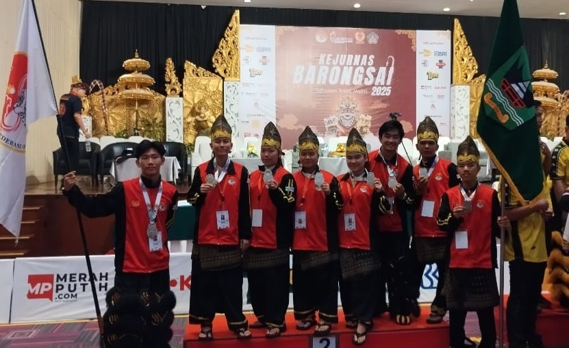 Kontingen Sumbar Raih Medali Perak di Hari Pertama Kejurnas Barongsai 2025 Bali