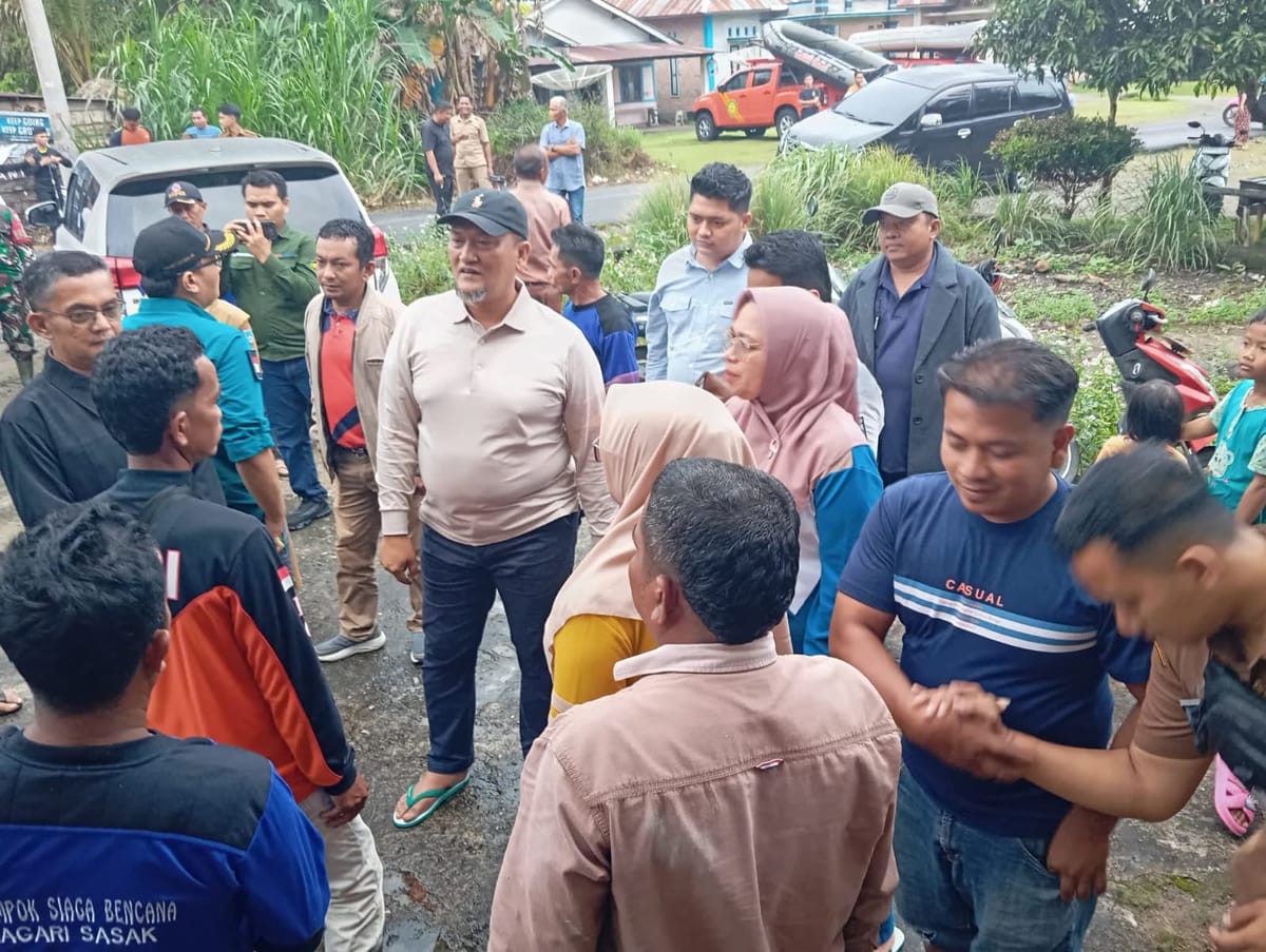 Pemkab Pasaman Barat Ungsikan Warga Rantau Panjang yang Rentan dan Terdampak Banjir