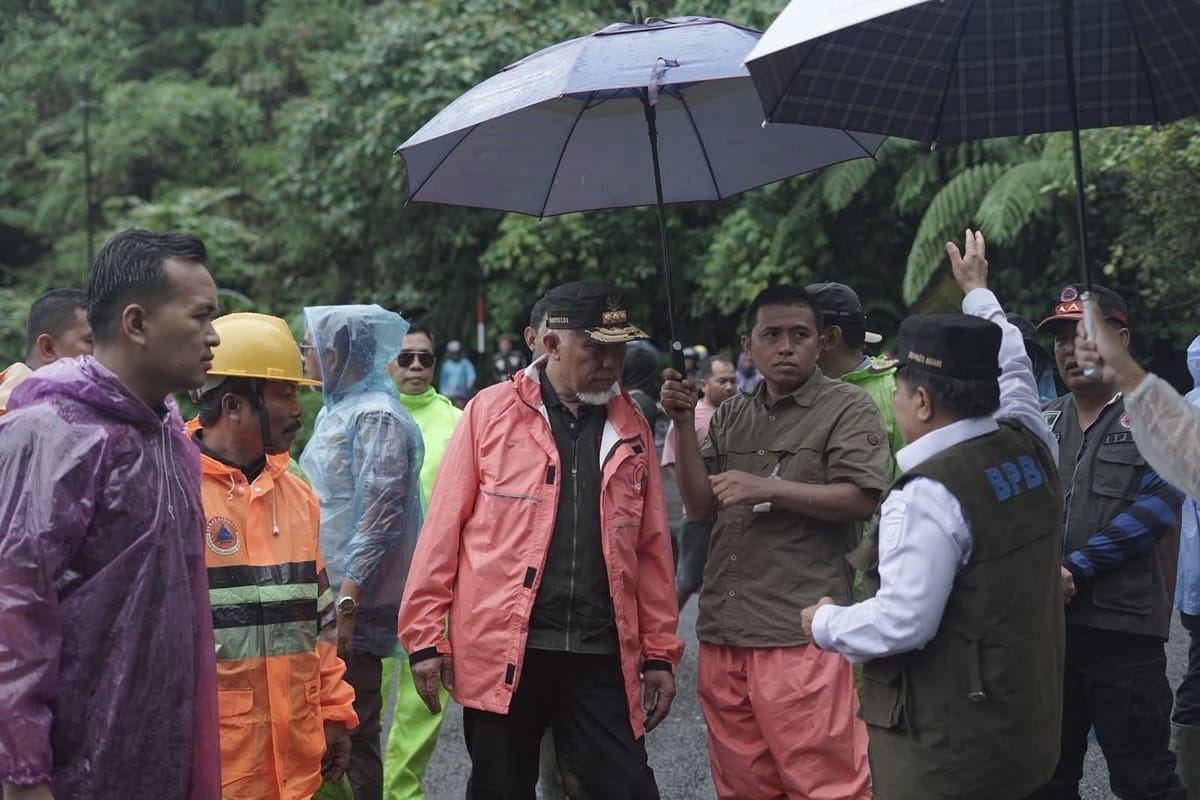 Gubernur Mahyeldi Tinjau Lokasi Galodo di Malalak Timur, Instruksikan Penanganan Cepat untuk Korban