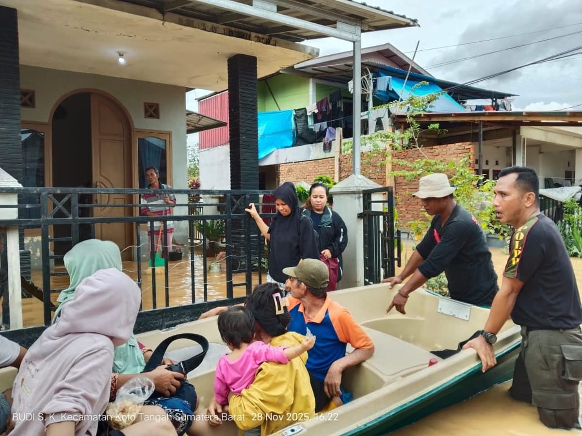 Padang Berduka: 31.845 Jiwa Terdampak Banjir, 8 Meninggal Dunia, Sejumlah Fasilitas Rusak