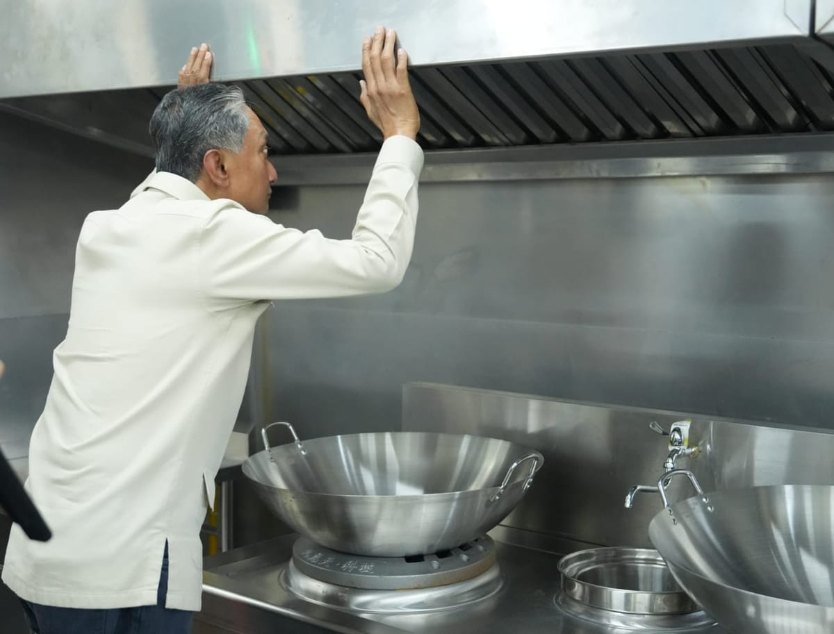 Menteri PU  Memastikan Dapur MBG Prototype  memiliki standar mutu tinggi, cepat, higienis, aman