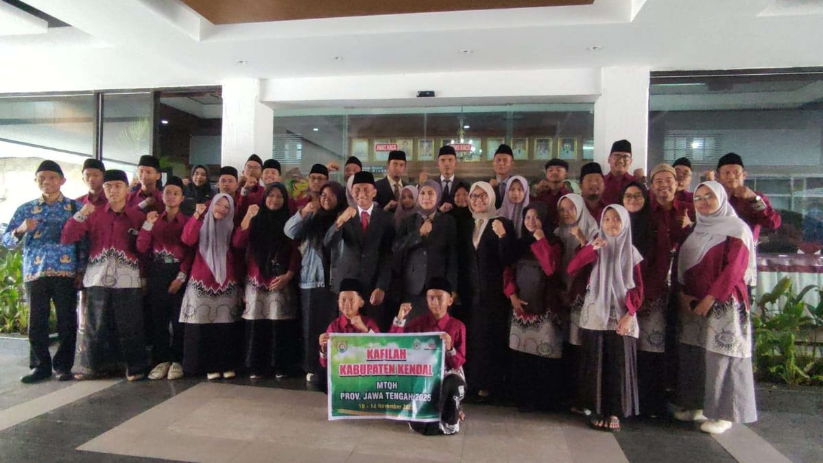 Bupati Kendal Targetkan Kafilahnya Masuk Lima Besar MTQH 2025