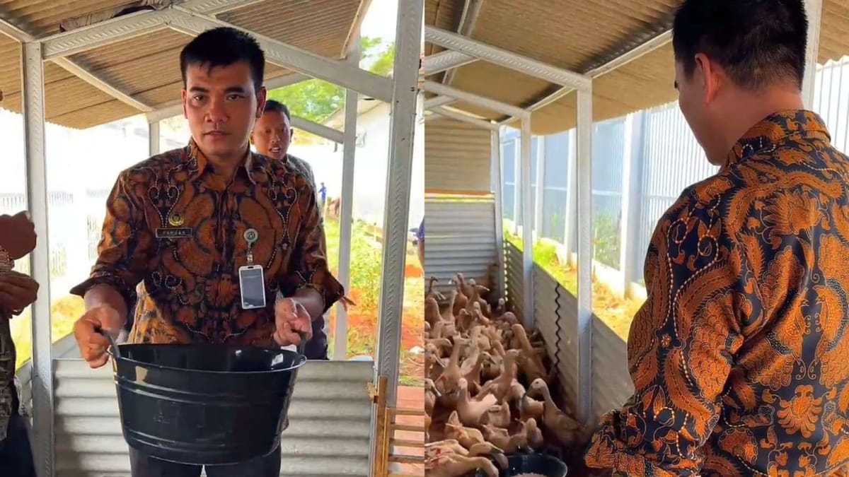 Lapas Batang Dukung Kemandirian WB Dengan Budidaya Produksi Telur Bebek