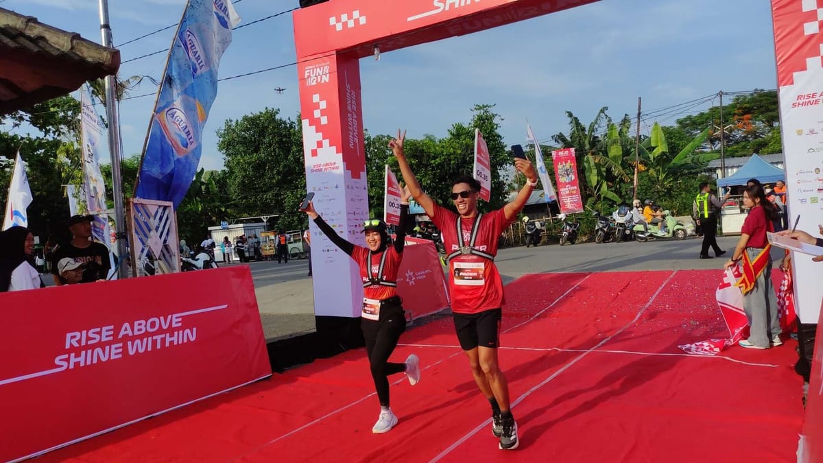 Pelari Dari Semarang, Bandung, SUrabaya dan Jakarta Meriahkan Kendal Fun Run