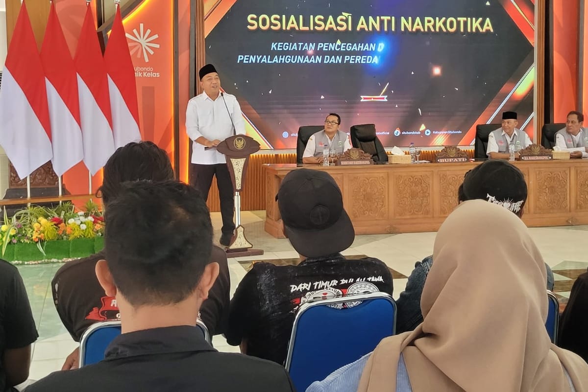 Gandeng Slankers, Pemkab Situbondo Lawan Peredaran Narkoba