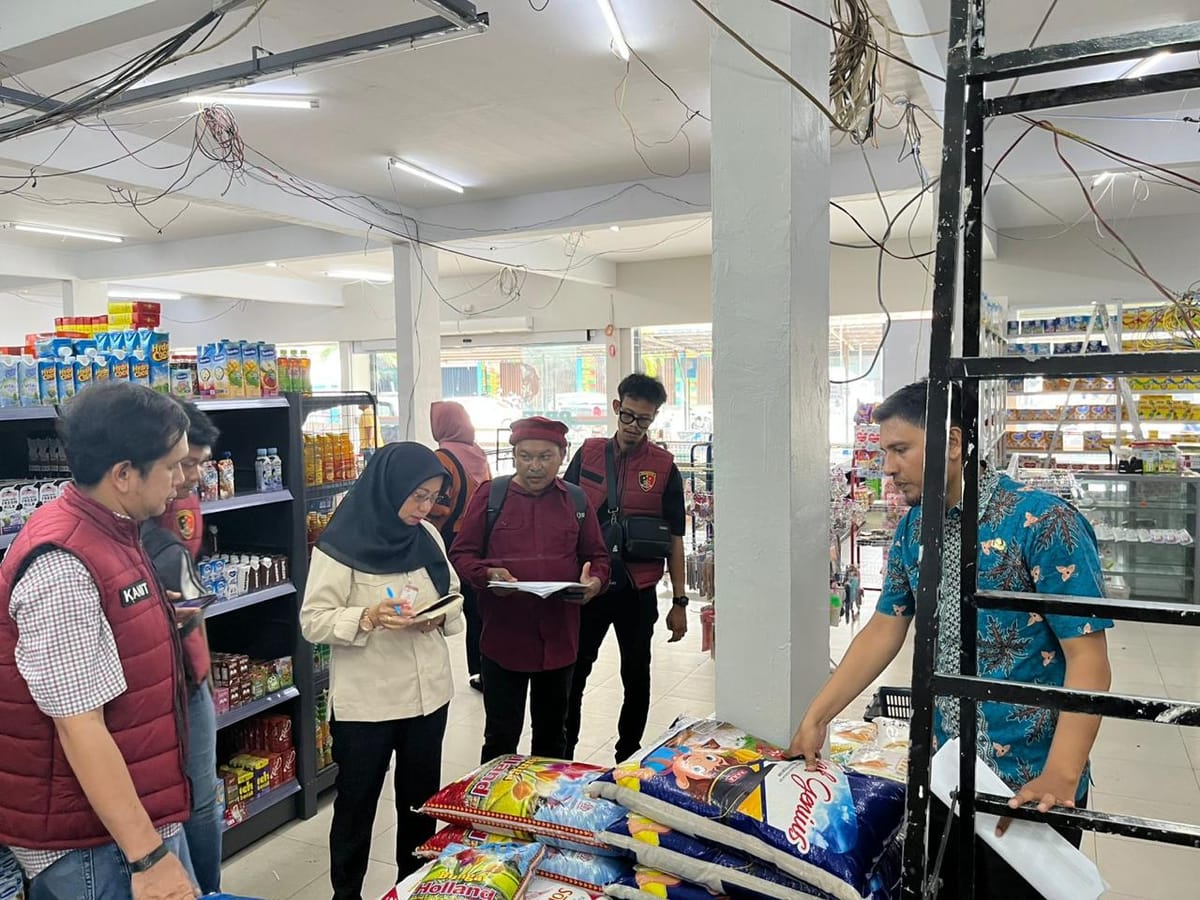 Satgas Pangan Polres Karimun Monitoring Stabilitas Harga Beras