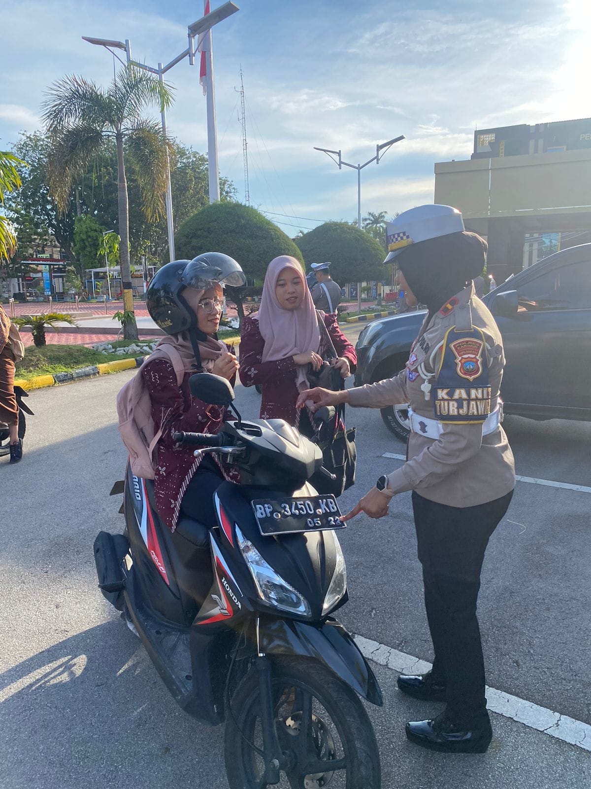 Satlantas Polres Karimun Gelar Pemeriksaan Kelengkapan Kendaraan