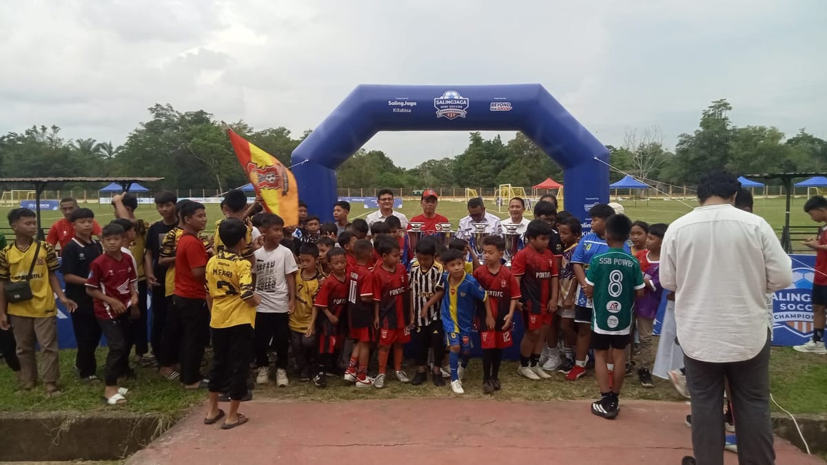 80 Tim berlaga di Saling Jaga Soccer Championship 2025 di Pontianak