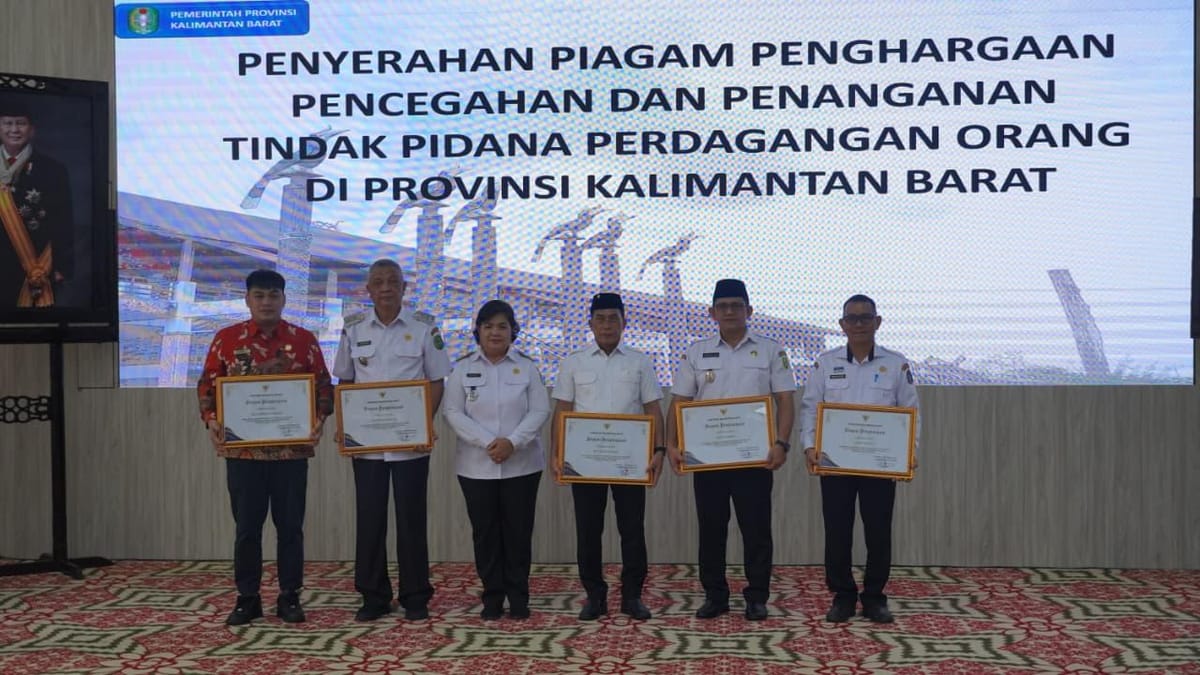 Penghargaan untuk Kapuas Hulu: Bukti Konsistensi Daerah Lawan Perdagangan Orang