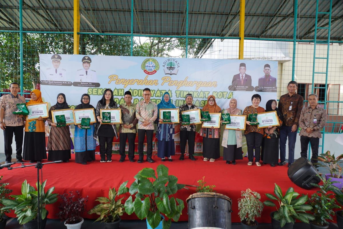 Adiwiyata 2025: Sembilan Sekolah Pontianak Terbukti Konsisten Jalankan Budaya Hijau