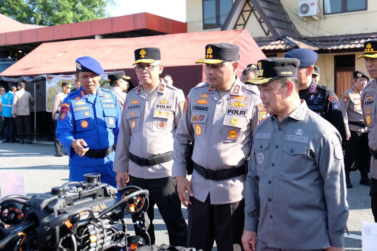 Polda Kalbar Siap Hadapi  Potensi cuaca exstrem kemungkinan  Bencana Alam