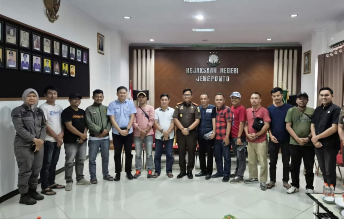 Kajari Jeneponto :  Tingkatkan Sinergi Kejari Dengan Media Sebagai Mitra Strategis