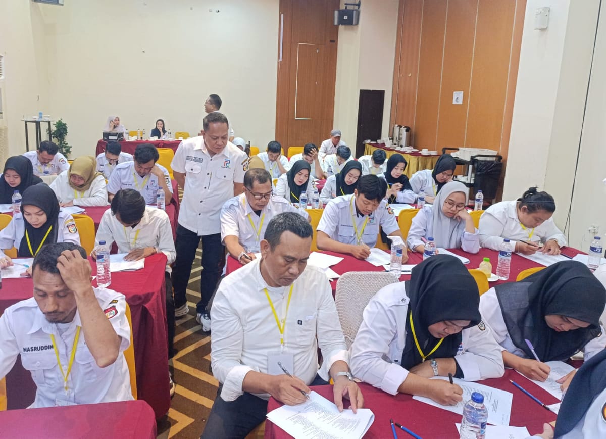 Perumda Pasar Makassar gelar assessmen Pegawai,dorong penempatan SDM sesuai kompetensi.