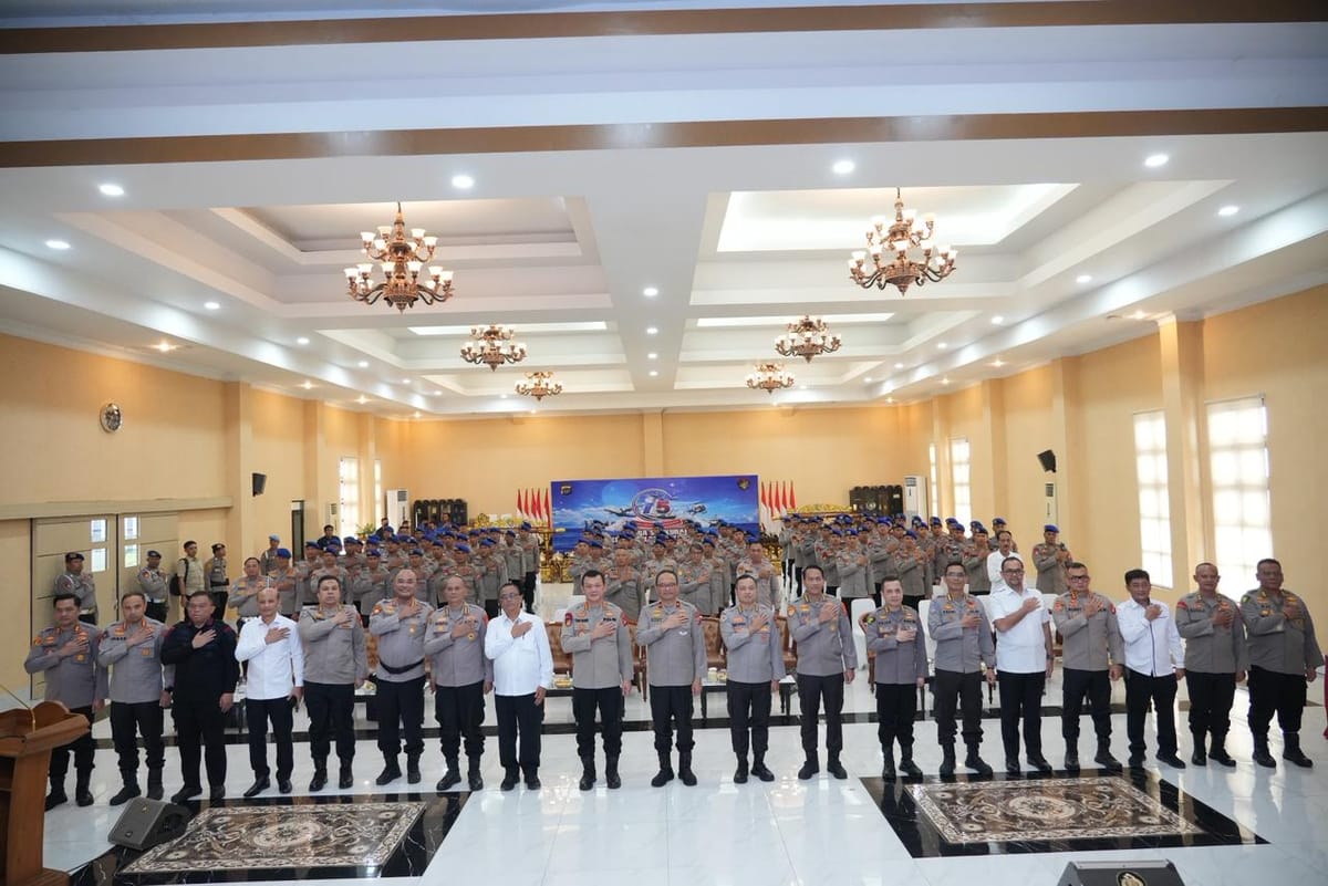 Syukuran HUT ke-75, Ditpolairud Polda DIY Teguhkan Komitmen Jaga Perairan Yogyakarta