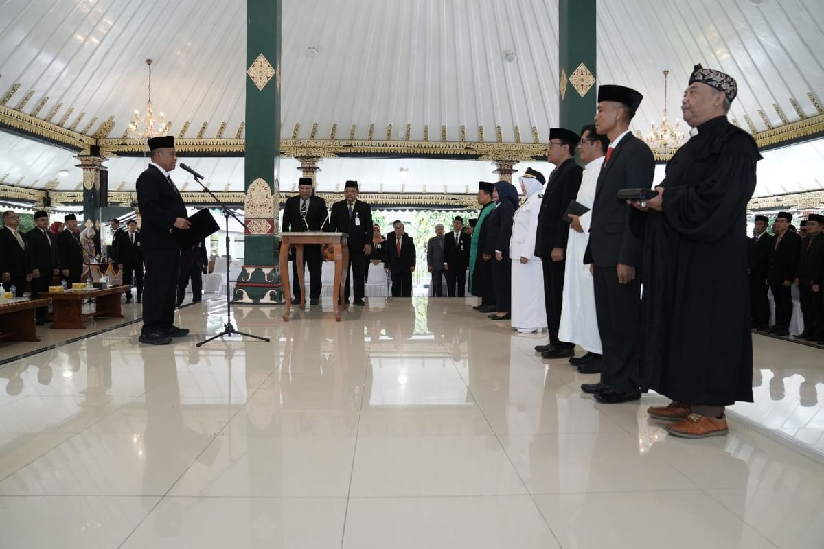 Bupati Sleman Lantik 103 Pejabat di Lingkungan Pemkab Sleman