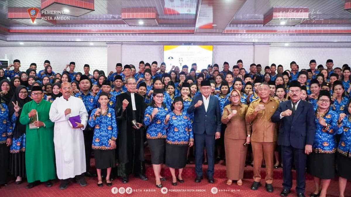 Pemkot Ambon Angkat 170 P3K, Walikota Siapkan Solusi bagi 117 Honorer