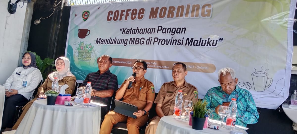 Produksi Pangan Maluku Naik, Pertanian Siap Dukung MBG