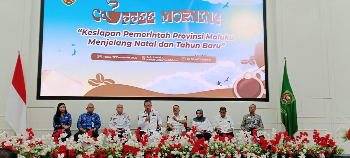 Natal dan Tahun Baru Aman, Pemprov Maluku Pastikan Transportasi dan Pangan Siap