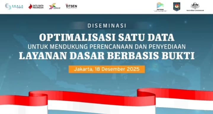 Perkuat Pemanfaatan SEPAKAT, PPN/Bappenas Gelar Diseminasi Optimalisasi Satu Data