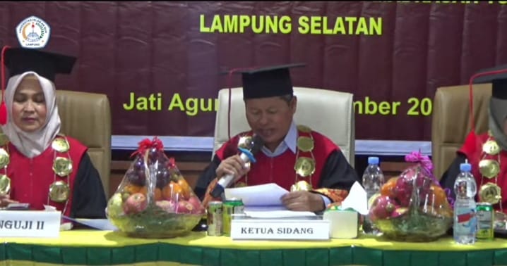 Jadi Peraih Gelar Doktor ke-34, Suci Hartati Lulus Dengan Predikat Memuaskan