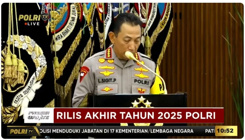 Mabes Polri Gelar Rilis Akhir Tahun 2025 Dengan Format Beda