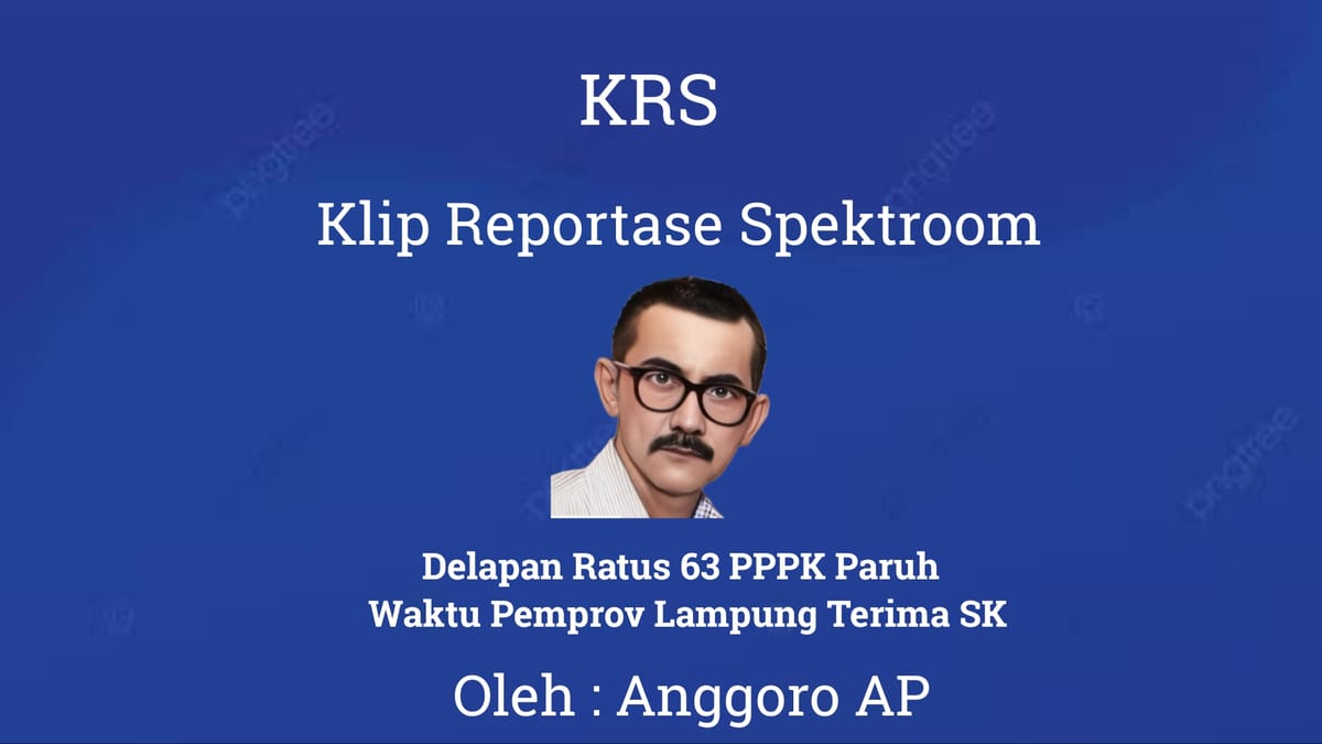 Delapan Ratus 63 PPPK Paruh Waktu Pemprov Lampung Terima SK