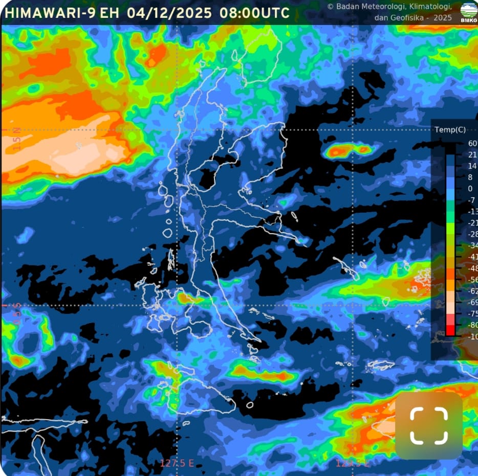 BMKG Minta Masyarakat Malut Tingkatkan Kewaspadaan, Karena Kondisi Cuaca Masih Ekstrim