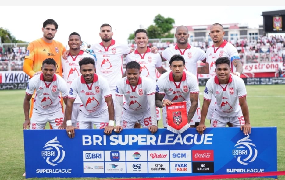 Maung Bandung Tumbang di Stadion Gelora Kie Raha Ternate