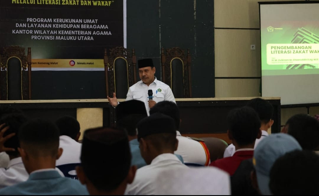 Bangun Generasi Demawan, Kanwil Kemenag Malut Gelar Pendampingan Ambassador Literasi Zakat dan Wakaf