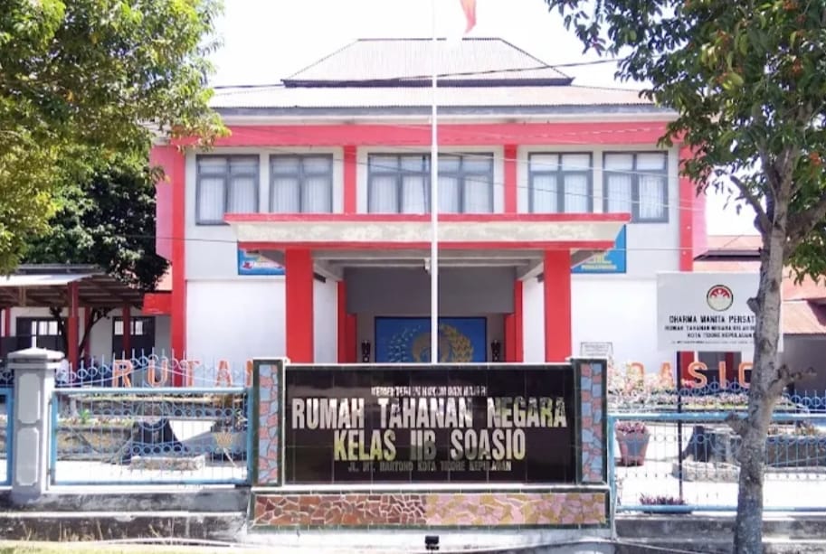 20 Warga Binaan Rutan Soa-Sio Dapat Remisi di Hari Natal 2025